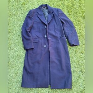 Nordstrom Men's Dark Blue Trench Coat